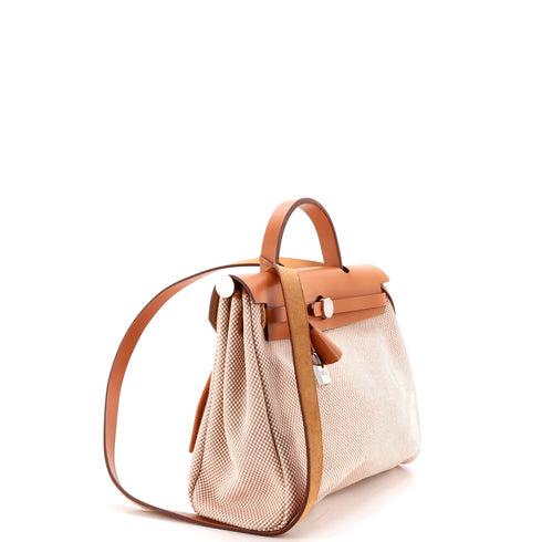 Herbag Zip Criss Viking Toile and Leather 31