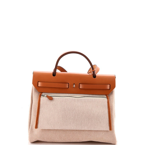 Herbag Zip Criss Viking Toile and Leather 31