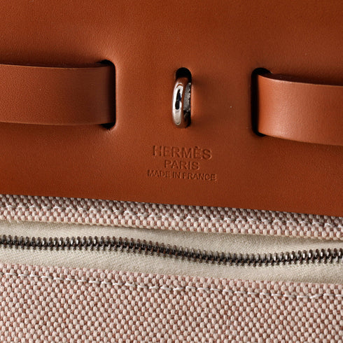 Herbag Zip Criss Viking Toile and Leather 31