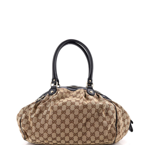 Sukey Boston Bag GG Canvas