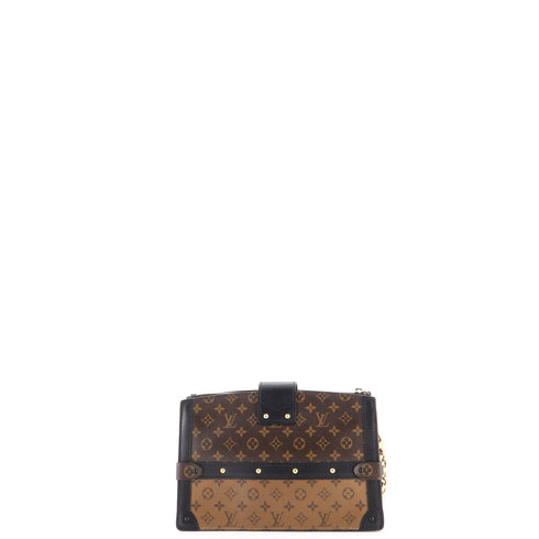 Trunk Clutch Reverse Monogram Canvas