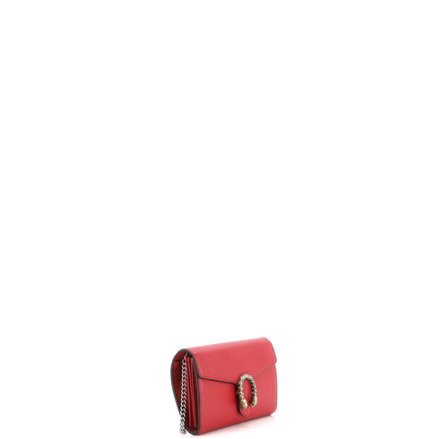 Dionysus Chain Wallet Leather with Embellished Detail Small