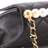 Chic Pearls Flap Bag Quilted Lambskin Small