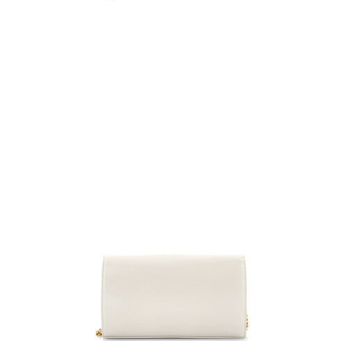 Classic Monogram Wallet on Chain Leather