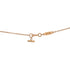 T Smile Pendant Necklace 18K Rose Gold Large