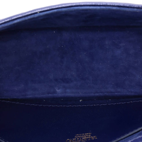 VLogo Loco Flap Shoulder Bag Embellished Leather Small