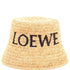 Logo Bucket Hat Raffia