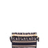 Saddle Slim Belt Pouch Logo Embroidered Oblique Canvas