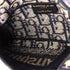 Saddle Slim Belt Pouch Logo Embroidered Oblique Canvas