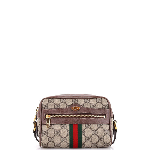 Ophidia Shoulder Bag GG Coated Canvas Mini