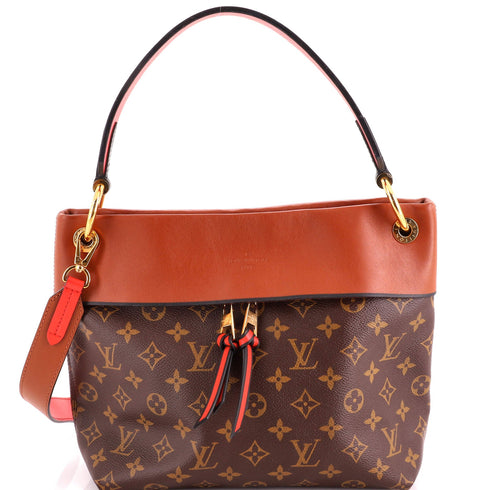Tuileries Besace Bag Monogram Canvas with Leather