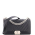 Boy Flap Bag Chevron Calfskin Old Medium