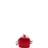Mon Tresor Bucket Bag Zucca Embossed Leather Mini