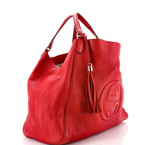 Soho Shoulder Bag Leather Large