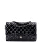 Classic Double Flap Bag Quilted Patent Medium