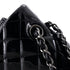 Classic Double Flap Bag Quilted Patent Medium