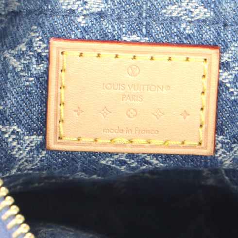 Croissant NM Handbag Monogram Denim MM