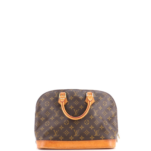 Vintage Alma Handbag Monogram Canvas PM
