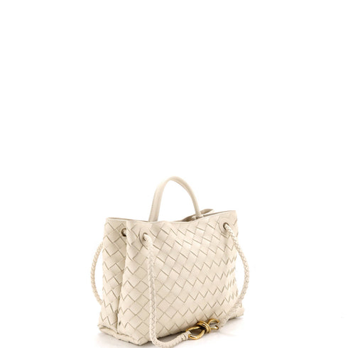 Andiamo Top Handle Bag Intrecciato Nappa Small