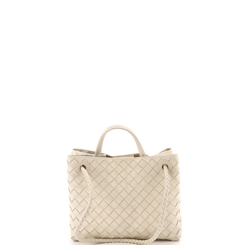 Andiamo Top Handle Bag Intrecciato Nappa Small