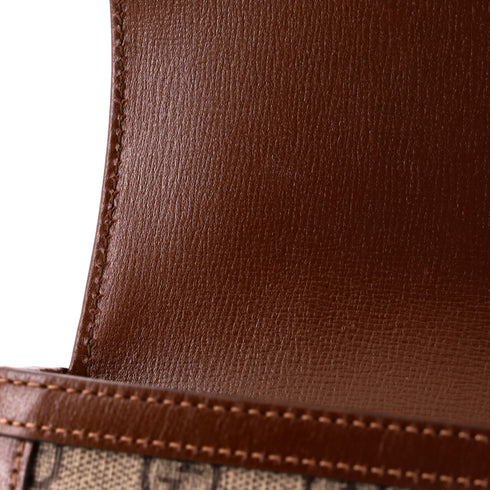 Horsebit 1955 Shoulder Bag GG Coated Canvas with Leather Mini