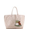 Anjou Reversible Tote Embroidered Coated Canvas PM