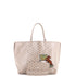 Anjou Reversible Tote Embroidered Coated Canvas PM