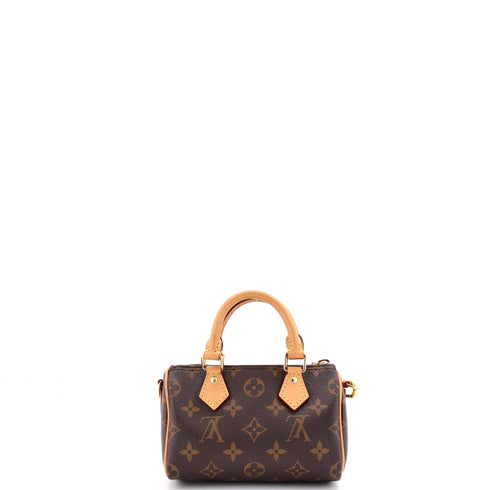 Speedy Bandouliere NM Bag Monogram Canvas Nano