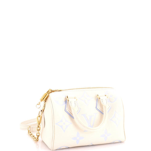 Speedy Bandouliere Bag Degrade Monogram Empreinte Giant 20