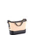 Bicolor Gabrielle Hobo Quilted Aged Calfskin Small