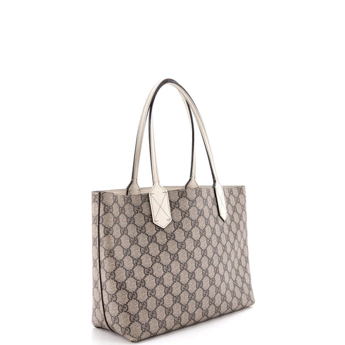 Reversible Tote GG Print Leather Small