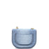 CC Turnlock Round Flap Bag Quilted Denim Small