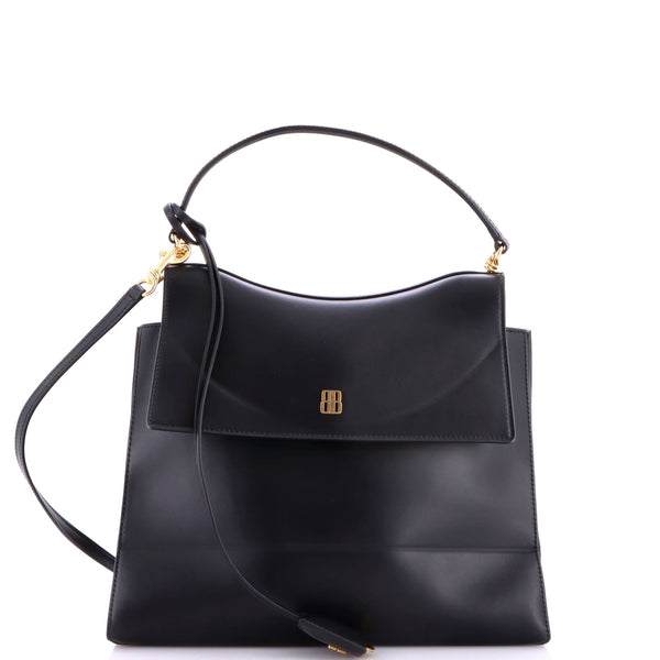 Nano Top Handle Bag Leather Medium