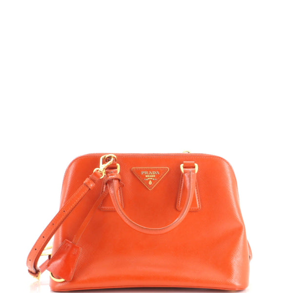 Promenade Bag Vernice Saffiano Leather Small