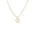 Sweet Alhambra Pendant Necklace 18K Yellow Gold and Mother of Pearl