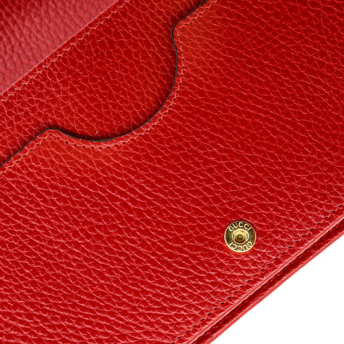 Petite GG Marmont Chain Wallet Leather Mini