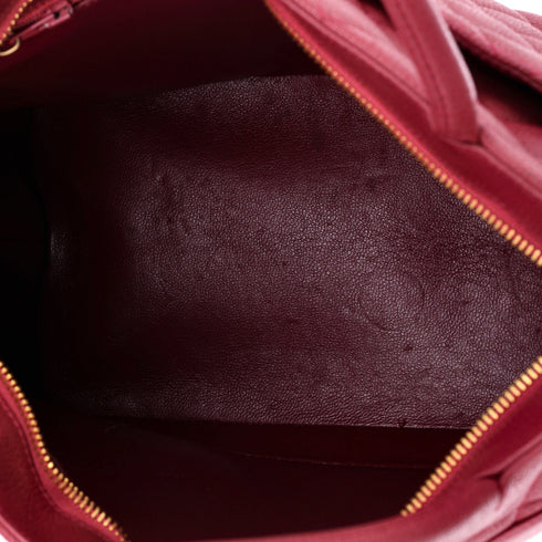 Medallion Tote Quilted Caviar