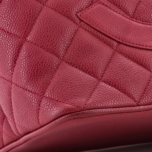 Medallion Tote Quilted Caviar