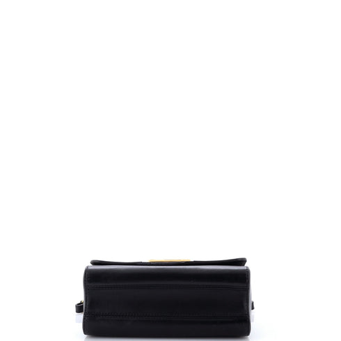 Twist Handbag Limited Edition Brogue Reverse Monogram Canvas and Leather MM