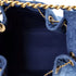 25 Hobo Bag Quilted Denim Small