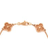 Sweet Alhambra 6 Motifs Bracelet 18K Rose Gold