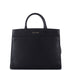 Logo Convertible Tote Embroidered Leather Medium