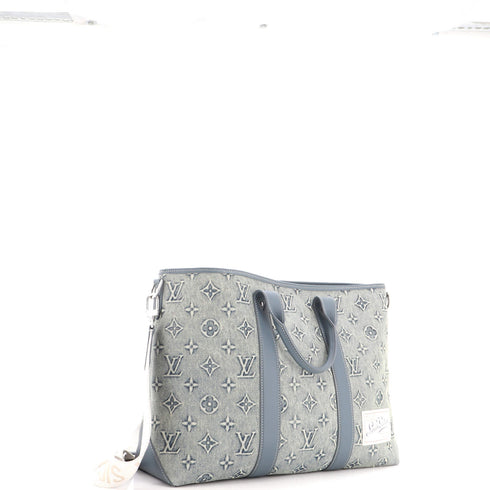Weekend Tote NM Monogram Washed Denim