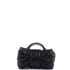 CC Bow Chain Shoulder Bag Quilted Leather Mini