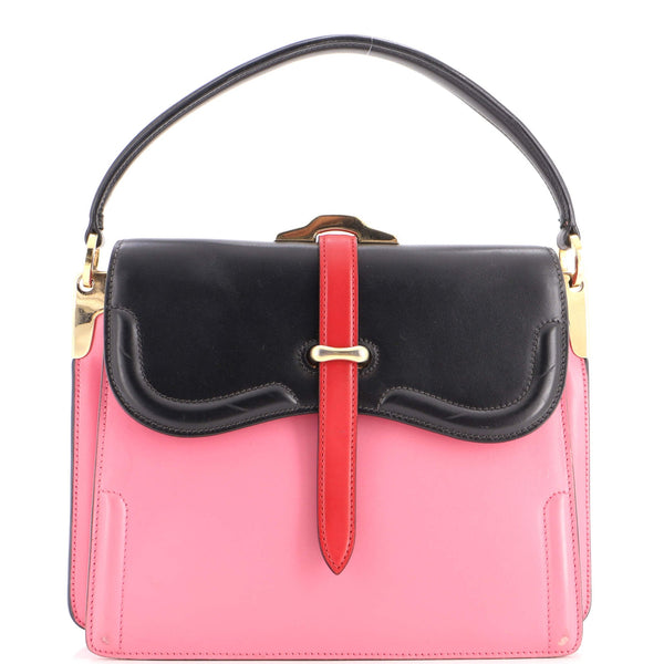 Belle Top Handle Bag City Calf Medium