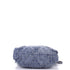22 Chain Hobo Quilted Studded Denim Small