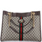 Rajah Chain Tote GG Coated Canvas Large