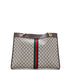 Rajah Chain Tote GG Coated Canvas Large