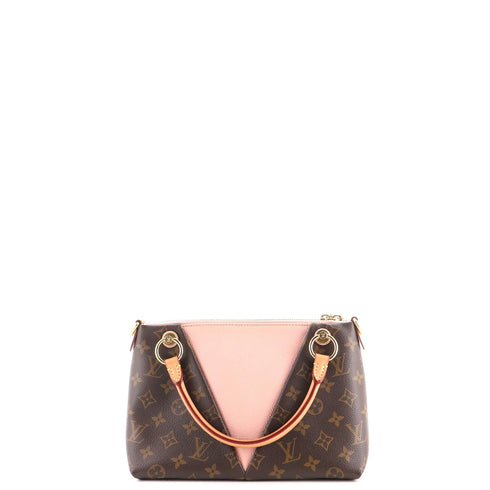V Tote Monogram Canvas and Leather BB