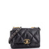 19 Flap Bag Quilted Leather Medium